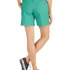 Shorts en toile stretch coupe décontractée 7 pouces pour femme