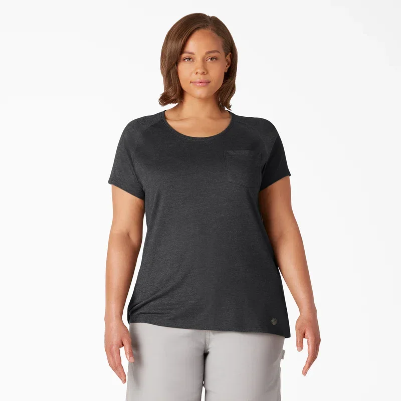Shorts à manches courtes et poche pour femmes, taille grande Shorts à manches courtes et poche pour femmes, taille grande