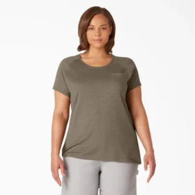 Shorts à manches courtes et poche pour femmes, taille grande