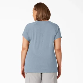 Shorts à manches courtes et poche pour femmes, taille grande