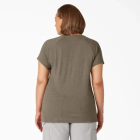 Shorts à manches courtes et poche pour femmes, taille grande