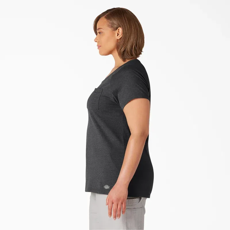 Shorts à manches courtes et poche pour femmes, taille grande Shorts à manches courtes et poche pour femmes, taille grande