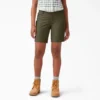 Shorts rafraîchissant à coupe décontractée pour femme, 23 cm