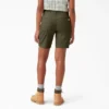 Shorts rafraîchissant à coupe décontractée pour femme, 23 cm