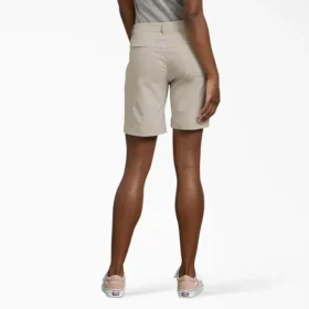 Shorts rafraîchissant à coupe décontractée pour femme, 23 cm