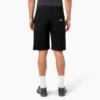 Shorts utilitaires en denim, 28 cm