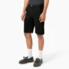 Shorts utilitaires en denim, 28 cm