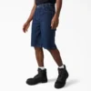 Shorts utilitaires en denim, 33 cm