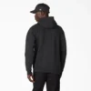 Sweat à capuche avec col en V et motif vieilli