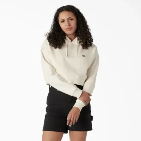 Sweat à capuche court Oakport pour femme Sweat à capuche court Oakport pour femme
