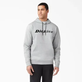 Sweat à capuche en molleton avec logo script