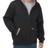 Sweat à capuche en polaire doublé en sherpa