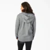 Sweat à capuche en polaire à fermeture éclair intégrale pour femmes