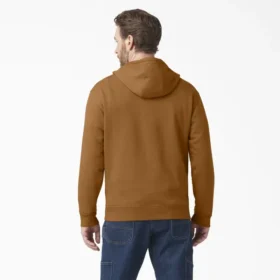 Sweat à capuche hydrofuge avec logo sur la manche