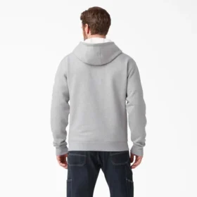 Sweat à capuche hydrofuge avec logo sur la manche