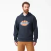 Sweat à capuche imperméable avec logo