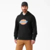 Sweat à capuche imperméable avec logo