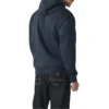 Sweat à capuche imperméable avec logo