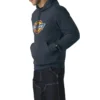 Sweat à capuche imperméable avec logo