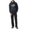 Sweat à capuche imperméable avec logo