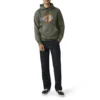 Sweat à capuche imperméable avec logo