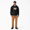 Sweat à capuche imperméable avec logo