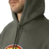Sweat à capuche imperméable avec logo