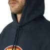 Sweat à capuche imperméable avec logo