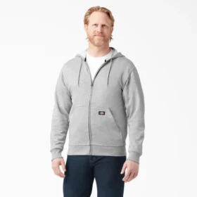 Sweat à capuche zippé en polaire mi-épaisse