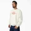 Sweat-shirt à col rond et coupe carrée brodé Dickies X Harley-Davidson®
