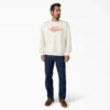 Sweat-shirt à col rond et coupe carrée brodé Dickies X Harley-Davidson®