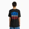 T-shirt graphique à manches courtes Americana Shield Shorts T-shirt graphique à manches courtes Americana Shield Shorts
