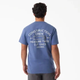 T-shirt à manches courtes et imprimé « Construction Crew »
