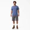 Shorts cargo Tradebuilt en toile de coton, 28 cm