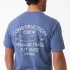 T-shirt à manches courtes et imprimé « Construction Crew »