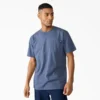 T-shirt à manches courtes et poche en jersey épais chiné