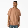 T-shirt à manches courtes et poche en jersey épais chiné T-shirt à manches courtes et poche en jersey épais chiné