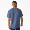 T-shirt à manches courtes et poche en jersey épais chiné
