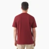 T-shirt à manches courtes et poche en jersey épais chiné