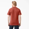 T-shirt à manches courtes et poche en jersey épais chiné