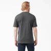 T-shirt à manches courtes et poche en jersey épais chiné