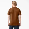 T-shirt à manches courtes et poche en jersey épais chiné