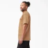 T-shirt à manches courtes et poche en jersey épais chiné