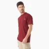 T-shirt à manches courtes et poche en jersey épais chiné