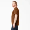T-shirt à manches courtes et poche en jersey épais chiné