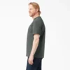 T-shirt à manches courtes et poche en jersey épais chiné
