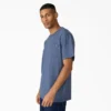 T-shirt à manches courtes et poche en jersey épais chiné