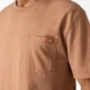 T-shirt à manches courtes et poche en jersey épais chiné T-shirt à manches courtes et poche en jersey épais chiné