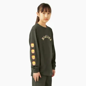 T-shirt à manches longues pour enfants Dickies X Spitfire