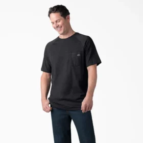 T-shirt rafraîchissant à manches courtes et poche